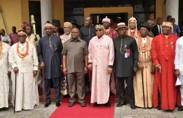 We will weed out traditional rulers involved in politics – Wike